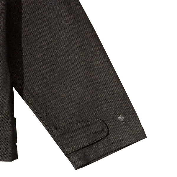 Sturla - Incision Jacket - Black Reverse Denim