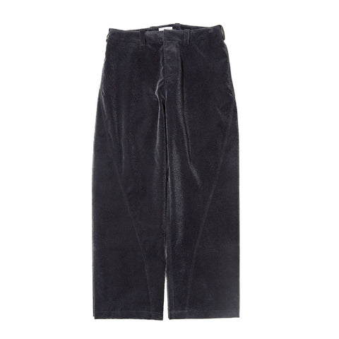 Sturla - Twisted Seam Trousers - Charcoal Flocked Nylon