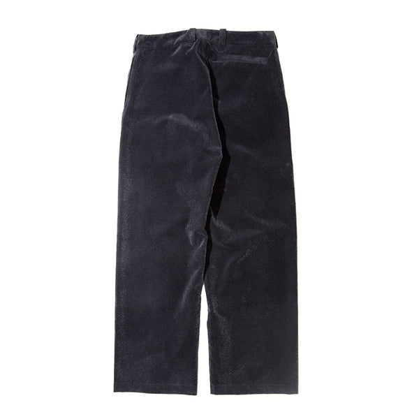Sturla - Twisted Seam Trousers - Charcoal Flocked Nylon