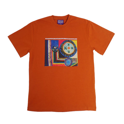 Turtle Island Meditation Equipment - Overtime T-shirt - Rust