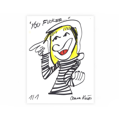 Clara Knör - "I Miss You" Greeting Card