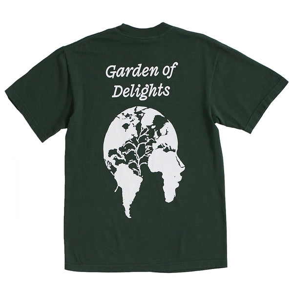 ALL CAPS STUDIO - Garden of Delights T-Shirt - Forest