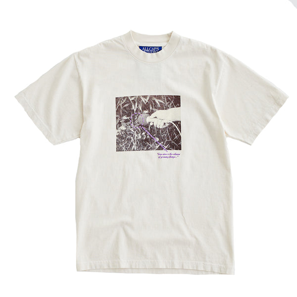 ALL CAPS STUDIO - Plant Sounds T-Shirt - Creme