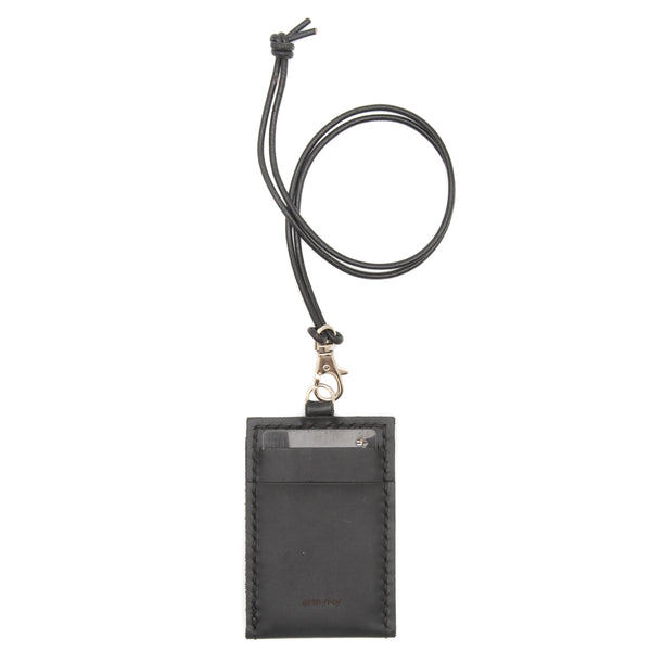 PR-022 - Card Necklace - Black