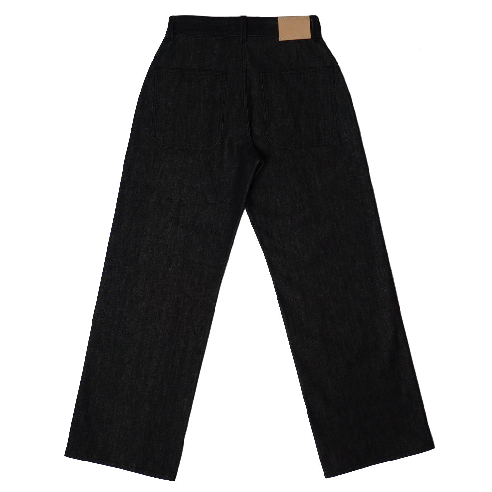 Alterior - Wide Trouser - Cone Mills White Oak (Black) – alterior