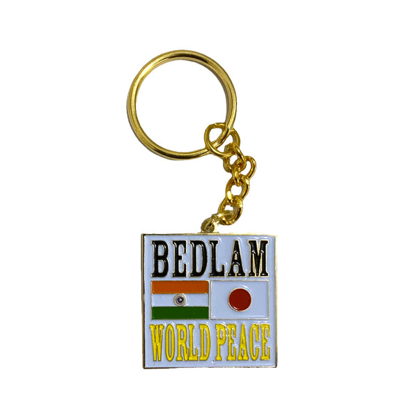 Bedlam - World Peace Keychain