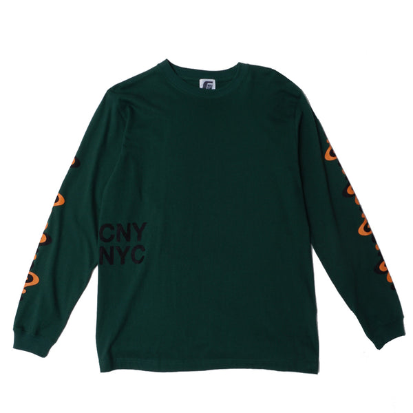 CNY - ????? L/S T-shirt - Forest Green