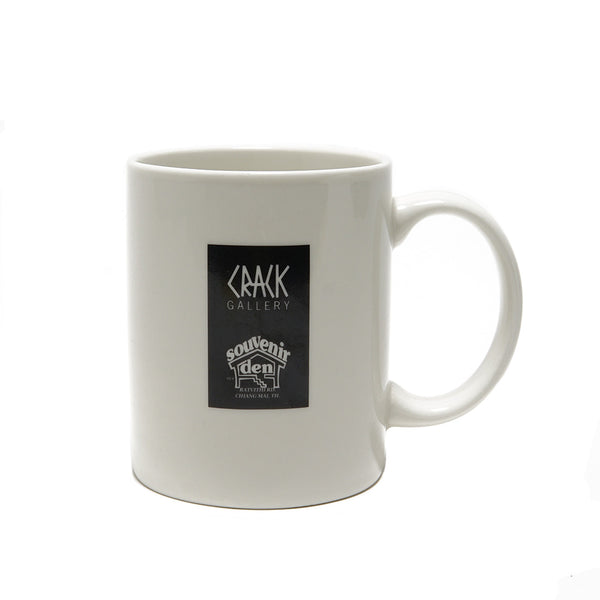 PPOWCENTER For Crack Gallery & Den Souvenir  Coffee Mug  White
