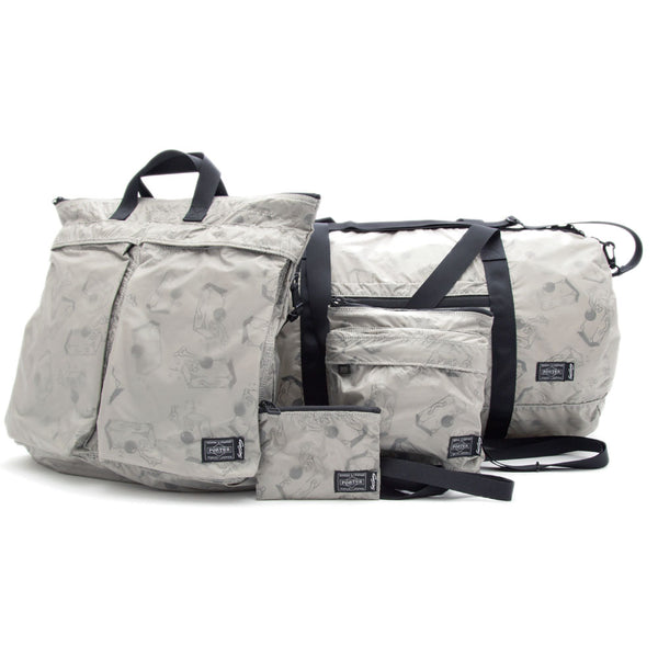 Gasius & Porter - 2 Way Boston Bag - Gray