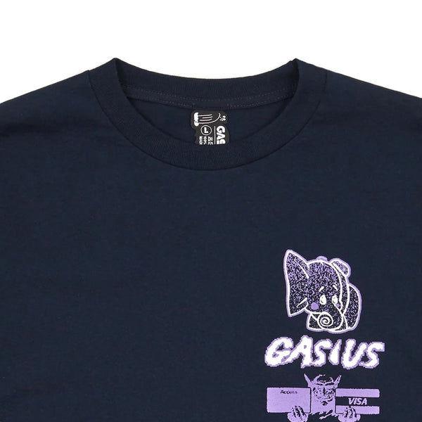 Gasius - Jehovah Castle L/S T-shirt - Navy