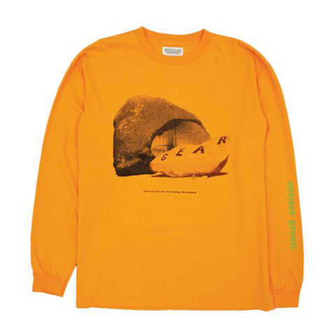 Mister Green - Giant Rock L/S T-shirt - Orange Mind