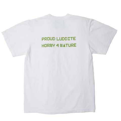 Mister Green - Luddite T-Shirt - White