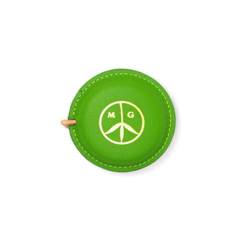 Mister Green - Retractable Leather Measuring Tape - Green