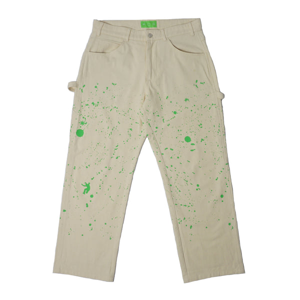 Mister Green for Union Tokyo - Splatter Pant - Vintage White