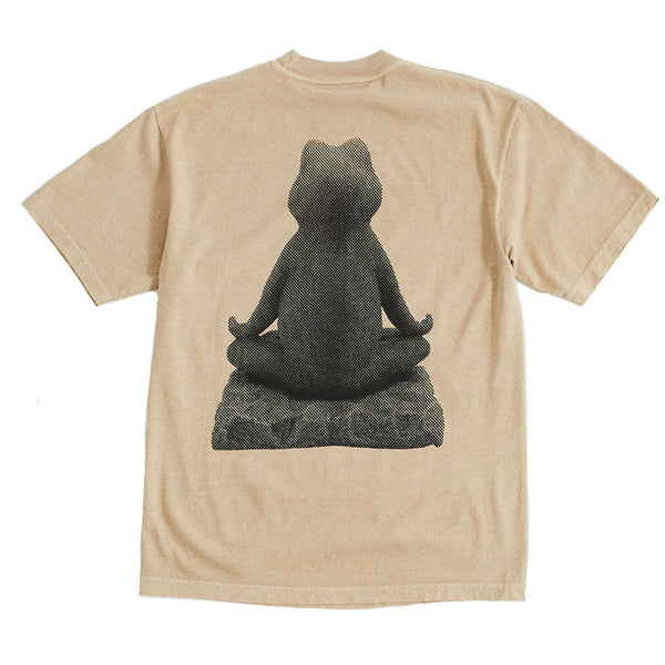ALL CAPS STUDIO - Yoga Frog T-Shirt - Mushroom